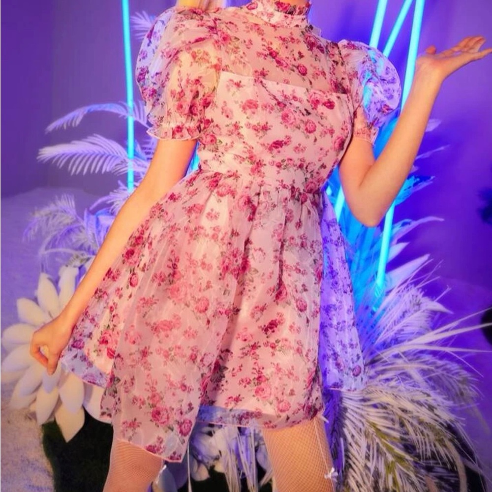 Floral A Line Dress